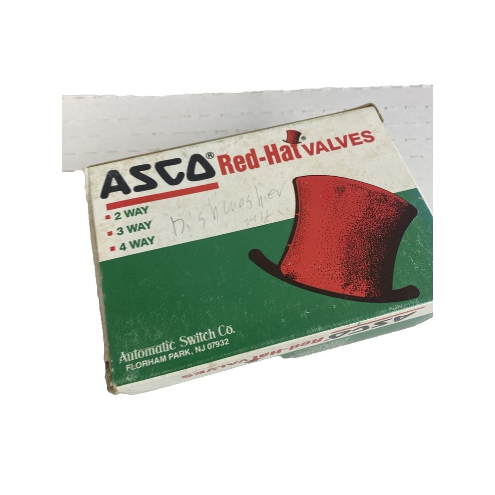 ASCO Red-Hat Bulletin 8220 2-way internal pilot-operated SOLENOID‎ VALVE A6
